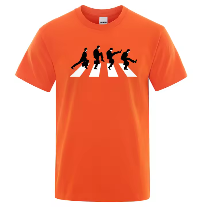 Camiseta con estampado de Monty Python para hombre, camisa de manga corta, informal, de marca, de verano, 2023 - 1