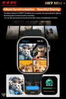 2024 New HK9 mini+ Smartwatch Voice Assistant 1GB Memory NFC Information Reminder Sports Mode Photo Control AMOLED Smartwatch - details 4