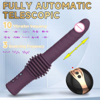 Máquina Sexual Telescópica Automática Vibrador de Control Remoto Masajeador de Calor - details 0