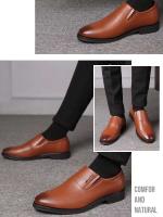 2025 vestidos de hombre más vendidos del tamaño 48, zapatos de negocios, zapatos de cuero del estilo de oficina - details 5