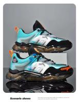 2024 Zapatos deportivos para correr de diseñador para hombre, parte inferior gruesa, cojín de aire, goma, verano - details 4