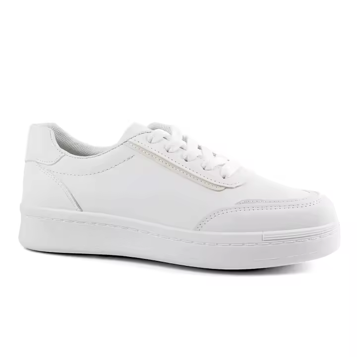 2023 Zapatillas de deporte de moda, deportes baratos, estilo de caminata, zapatos de mujer de inyección blanca, mayorista - 1