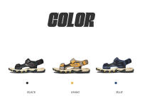 Sandalias de playa y exterior para hombre, zapatos informales de verano, cómodos, planos, a la moda - details 6