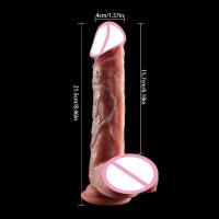 Consolador Leten Ultra realista, tapón de penetración curvado realista para principiantes, punto G y juego Anal, juguete sexual para mujeres y hombres sexuales - details 4