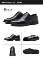 Zapatos de cuero zapatos de los hombres de cuero de gama alta suave primavera traje de vestir de negocios de los hombres zapatos de cuero estilo británico zapatos de boda - details 12