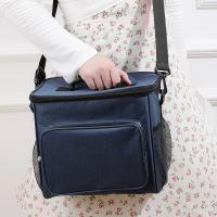 Bolsa Bento gruesa de tela Oxford, bolsa aislante portátil de gran capacidad, bolsa de picnic al aire libre, bolsa de almuerzo para estudiantes - details 4