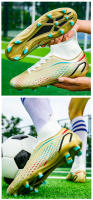 Zapatos de fútbol de caña alta con tacos rotos Amazon zapatos de fútbol para hombres y mujeres - details 10