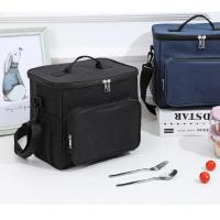 Bolsa Bento gruesa de tela Oxford, bolsa aislante portátil de gran capacidad, bolsa de picnic al aire libre, bolsa de almuerzo para estudiantes - details 20