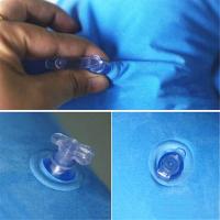 Almohadas de aire inflables ultraligeras portátiles de nailon y PVC, cojín para dormir, Camping, viaje, senderismo, playa, coche, avión, reposacabezas, equipo de campamento - details 3