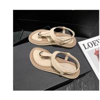 Sandalias Planas para Mujer 2025 Chanclas de Playa con Hebilla Metálica y Bordado - details 36