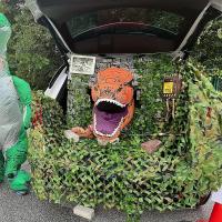 Red de camuflaje, rollo a granel, sombrilla de malla para caza, tiro ciego, decoraciones de fiesta con tema militar - details 3