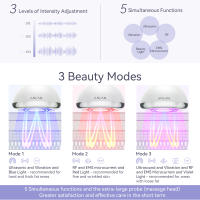 ANLAN Máquina de Adelgazamiento RF, Ultrasonido Cavitación,  Impermeable IPX6  - details 7