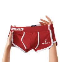 BODY & SOUL nuevo NO.7 algodón 3 uds Boxer hombres ropa interior transpirable Boxershort hombres Boxers hombre Cuecas Masculina tamaño M-3XL SN107 - details 3