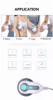 Masajeador corporal eléctrico anticelulitis, instrumento de masaje portátil para adelgazar grasa, cuidado de la salud, vibración, columna Cervical, cuello, cintura - details 3