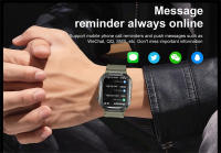 2025 nuevo reloj inteligente militar para hombres impermeable al aire libre rastreador de actividad/deporte Monitor de salud 2,10 "BT llamada Smartwatch - details 6