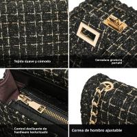 Temperamento de nicho luz de lujo Xiaoxiangfeng bolsa cadena 2025 nueva bolsa de hombro portátil - details 5