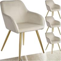 Sillas de Comedor Ergonómicas y Versátiles Juego de Sillas Tapizadas en Terciopelo - details 8