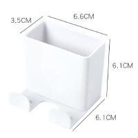 Caja de almacenamiento montada en la pared, organizador de Control remoto, soporte para enchufe de teléfono móvil, contenedor de carga colgante - details 16