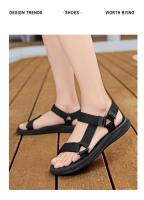 Sandalias negras transpirables informales de verano para hombre, chanclas antideslizantes, zapatillas de playa al aire libre de alta calidad, zapatos de agua - details 11
