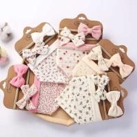 Set de Diadema de Alimentación de Bebé de Muselina de Algodón 3 piezas: Toalla de Saliva con Estampado Triangular, Diadema de Tie Neonatal, Pañuelo de Alimentación de Bebé - details 3