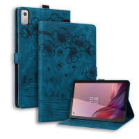 Lenovo Tab M9 Funda 9 pulgadas, diseño de flor relieva, soporte de cuero PU, cartera para tablet, accesorios electrónicos 2023 - details 19