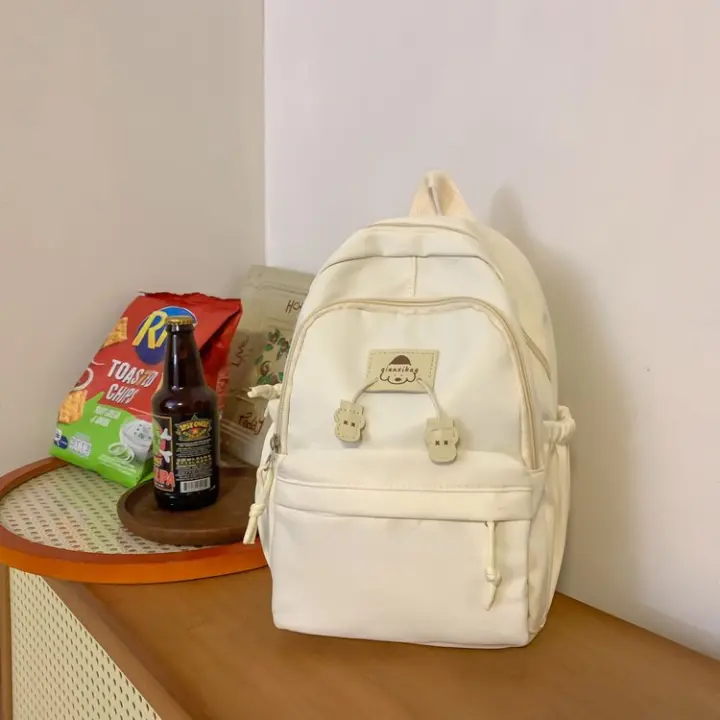 Mochila Universitaria Suave y Dulce Material de Forro de Nylon Exterior de Nylon Para Niñas y Mamás - 1