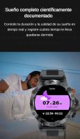 Reloj Inteligente Militar 2024 para Hombres con Llamadas, Smartwatch Deportivo con más de 100 Deportes, Reloj de Fitness, Monitor de Oxígeno en Sangre, Frecuencia Cardíaca y Sueño, Impermeable IP68, Compatible con Teléfonos Android iPhone Samsung Xiaomi - details 15