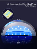 Secador LED UV para todo tipo de esmaltes de uñas, herramienta de salón de manicura y pedicura, lámpara de secado galvanizada para uñas - details 2