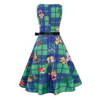 Ropa navideña para mujer, vestido pequeño estampado de nuevo estilo 2025 - details 0