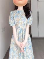Elegante Vestido Floral de Alta Gama Francesa Estilo Único para Primavera-Verano 2025 - details 4
