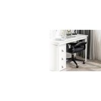 silla escritorio blanca, silla de escritorio, silla oficina ergonomica