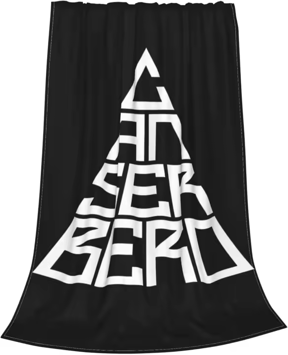Scuzzy Canserbero manta mullida para sofá, sofá, cama, silla, manta para hombres y mujeres - 1