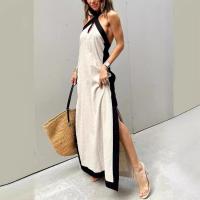 Vestido sin mangas de verano para mujer, vestidos largos casuales de moda para exteriores - details 2