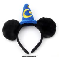 Diadema con lazo de Minnie, sombreros para niños, parque de atracciones, diadema con orejas de conejo de Mickey de dibujos animados, pinza para el pelo para mujer - details 5