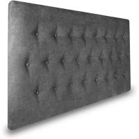 Cabeceros de Cama tapizados con Tejido Antimanchas, Estructura Madera Acolchado- Cabezal Dormitorio y Matrimonio Moderno Mod. Paris Todas Las Medidas y Colores (Rosa, 135 * 70) - details 41