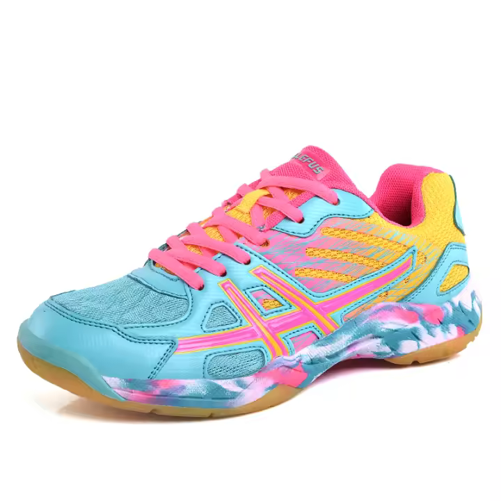 Men Professional Volleyball Shoes Unisex Sports Breathable Damping Shoes Women Mesh Wear-resistant Sneakers size 35-45 - 1
