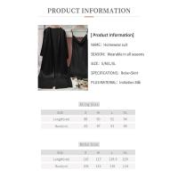 Pijamas Para Mujer, Ropa De Dormir De Seda De Imitación Simple, Camisón Fino, Falda Con Tirantes De Seda De Hielo, Camisón, Conjunto De Dos Piezas - details 0