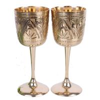 1 Uds 35/80/180/200ml Vintage cobre grabado wer patrón copa agua cáliz Buda Altar beber copa de vino - details 14