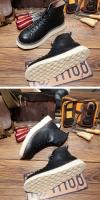 Botas de hombre de alta gama de cuero zapatos de hombre de piel de vaca de capa superior - details 12