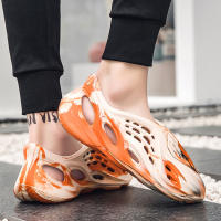 Camuflaje coco agujero 2022 verano pareja vadear playa ahuecado deportes jóvenes hombres y mujeres zapatos - details 25