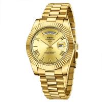 Reloj NIBOSI de lujo Premium para Hombre, Reloj de pulsera con fecha semanal, Reloj luminoso resistente al agua, relojes de cuarzo informales de acero inoxidable para Hombre, Reloj para Hombre - details 0