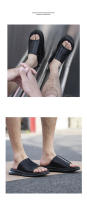 Sandalias de Cuero de Vaca de Verano Tenda Casual de Moda para Hombres - details 5