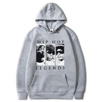 Sudadera con Capucha de Hip Hop Legenda Tupac Vintage Cool para Mujer en Otoño Sudadera de Moda - details 1