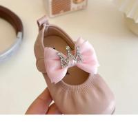 Zapatos de cuero para niñas, calzado de vestir antideslizante, versátil, con fondo suave, estilo coreano, Primavera, 2025 - details 12