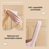 Zapatillas planas ligeras de EVA para mujer, zapatos de baño cómodos para masaje, toboganes de Interior para parejas, zapatos de ducha para el hogar, verano, nueva moda - details 31
