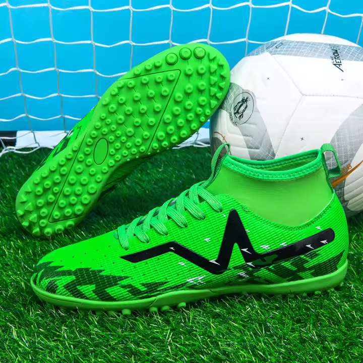 Mismo estilo para hombres y mujeres, zapatos de fútbol TFTurf, antideslizantes y resistentes al desgaste, combinables con todo. - 1
