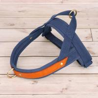 Traje de Arnés de Cuero de Nylon para Perros Chaleco Pequeño, Mediano, Bulldog Francés - details 6