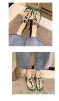 Sandalias de mujer de gran tamaño con diamantes de imitación nuevas de verano - details 4