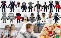 Qabfwe Skibidi Toilet Plush Toy,11 "Cameraman Plush,Speaker man Plush Animal Stuffed Doll - details 1