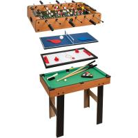 Mesa de Juegos Conversible de Madera Futbolín y Billar en Uno 12 Juegos para Niños y Adultos - details 9